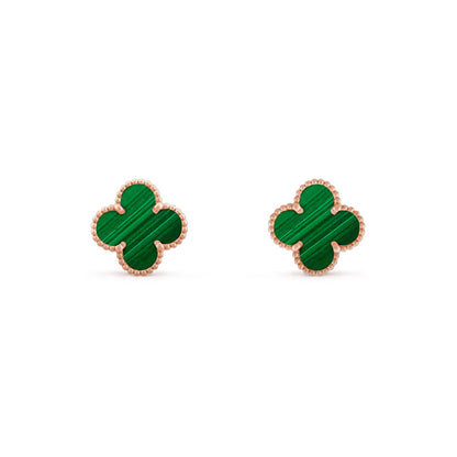 [LUXE] COLECCIÓN DE PENDIENTES DE TRÉBOL DE 15 MM