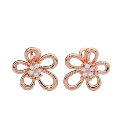 [LUXE] FLOWERLACE EARRING 5 DIAMONDS