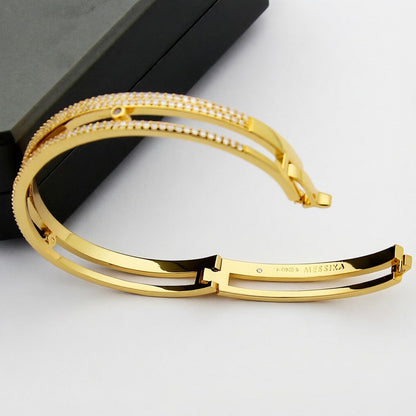 [LUXE] Move Romane pavé bangle