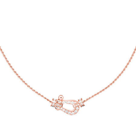 [LUXE]FORCE 10 COLLAR DE ORO ROSA CON DIAMANTES