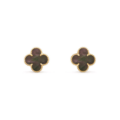 [LUXE] COLECCIÓN DE PENDIENTES DE TRÉBOL DE 15 MM