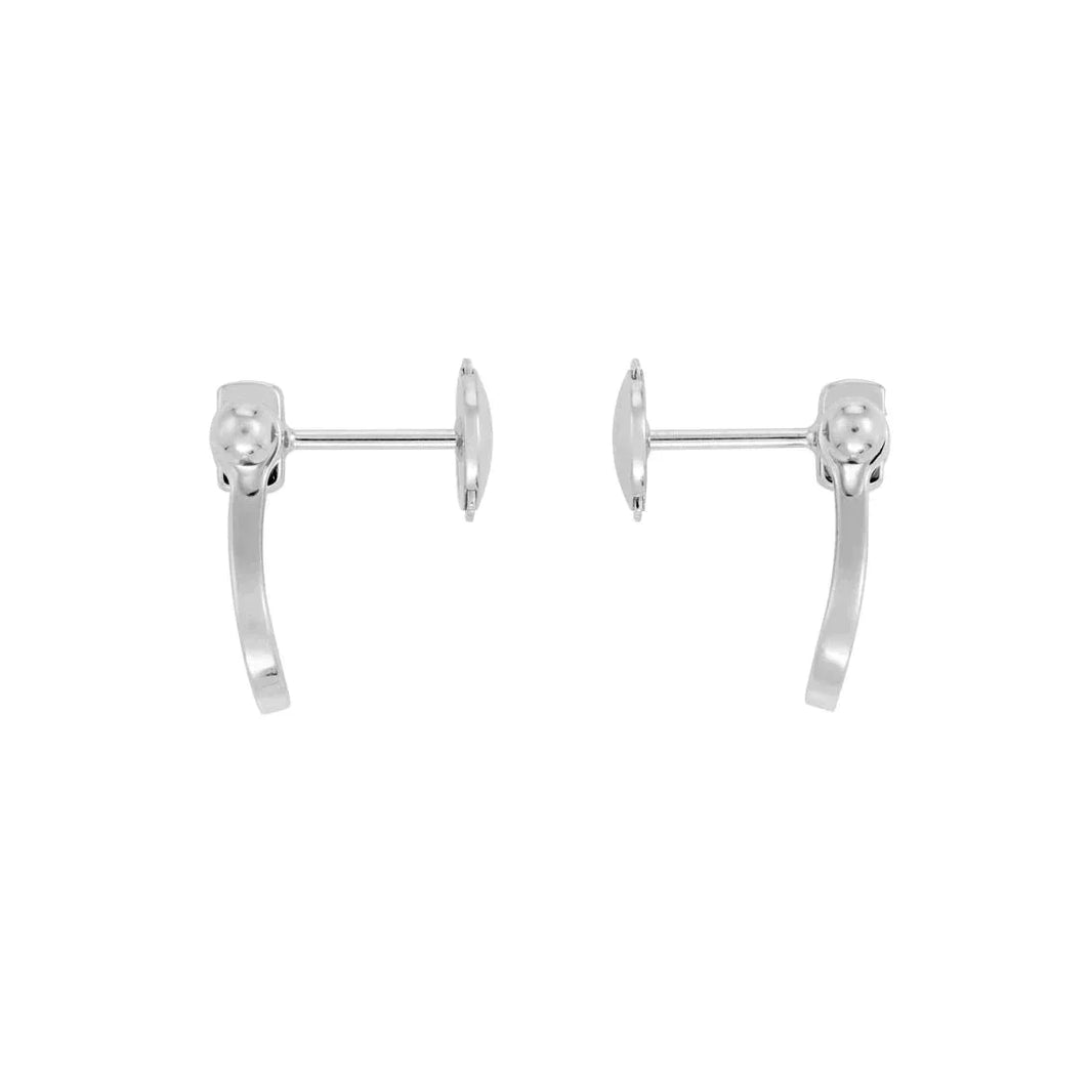 [LUXE] PENDIENTES DE BOTONERA CON DIAMANTES FORCE 10 MODELO MINI