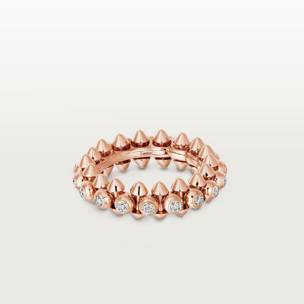 [LUXE] CLASH 6.8MM DIAMOND MEDIUM RING