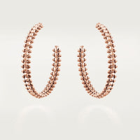 [LUXE] CLASH HOOP LARGE EARRINGS