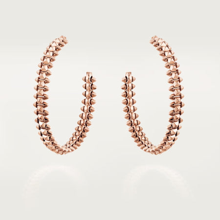 [LUXE] CLASH HOOP LARGE EARRINGS
