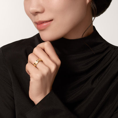 [LUXE] LOVE 5.5MM 6 DIAMOND RING