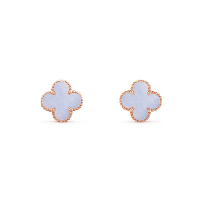 [LUXE] COLECCIÓN DE PENDIENTES DE TRÉBOL DE 15 MM