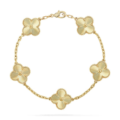 [LUXE]Clover & Clash Bracelet 3-Piece Stack set
