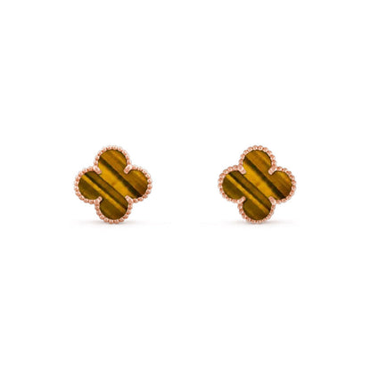[LUXE] COLECCIÓN DE PENDIENTES DE TRÉBOL DE 15 MM