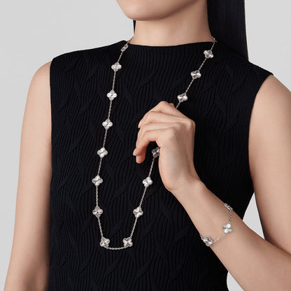 [LUXE]CLOVER 20 MOTIFS  LASER SILVER