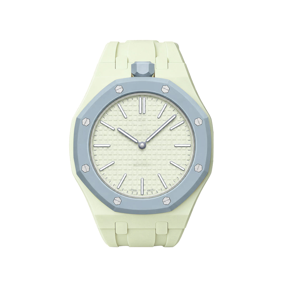 Oak Pop Exclusive Creamy Yellow Silicone Strap
