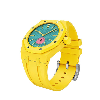 Royal Oak Pop Exclusive Bioceramic Case & Silicone Strap Pure Color