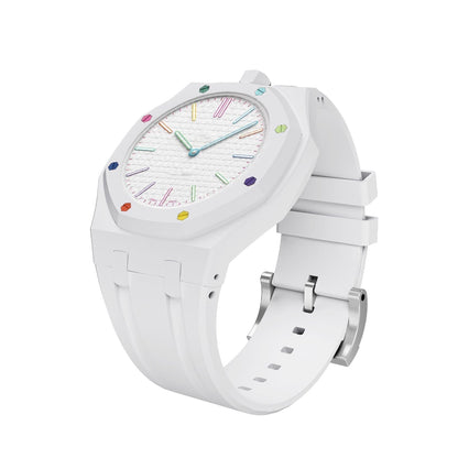 Royal Oak Pop Exclusive Bioceramic Case & Silicone Strap Pure Color