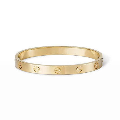 [LUXE] LOVE Classic & JUSTE Diamond Bracelet Stack Set