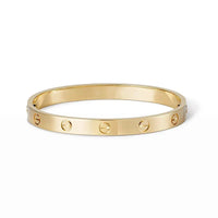 [LUXE] LOVE Classic & JUSTE Diamond Bracelet Stack Set