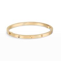 [LUXE]PULSERA LOVE 3,65 MM 6 DIAMANTES