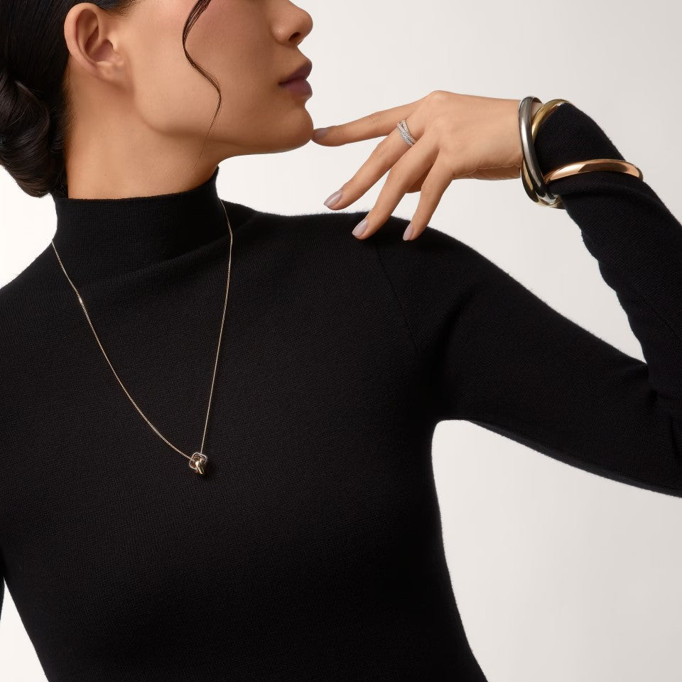 [LUXE] TRINITY CUSHION NECKLACE COLLECTION