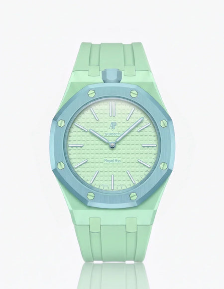 Silicone Strap & Case  Royal Pop  Blaue Acht(Customize  Colors)