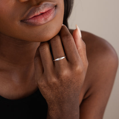 Anillo con nombre Ann Skinny