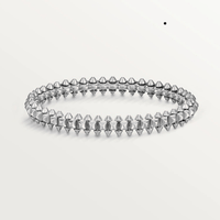 PULSERA DE PLATA CLASH [LUXE]