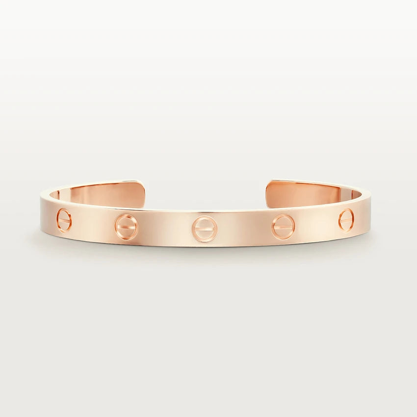 [LUXE] LOVE BRACELET 6.1MM OPEN CUFF
