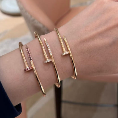 [LUXE]2026 NEW STYLE JUSTE BRACELET 2.5MM DIAMONDS