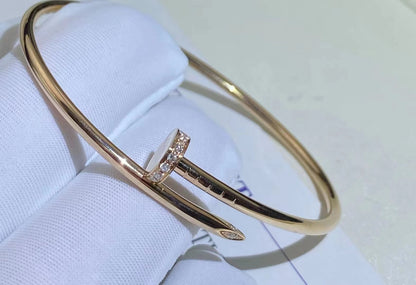 [LUXE]PULSERA JUSTE 2.5MM DIAMANTES