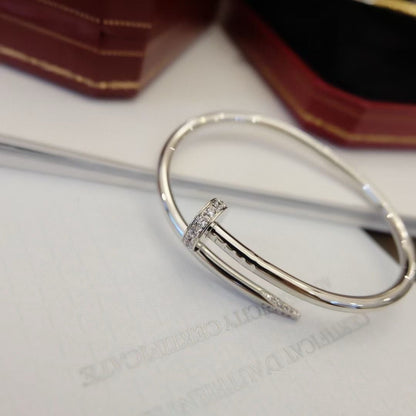 [LUXE]PULSERA JUSTE 3.5MM DIAMANTES