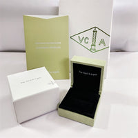 [LUXE]VA TRÉBOL PULSERA COLLAR ANILLO CAJA BOLSA DE REGALO