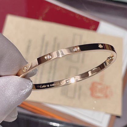 [LUXE] LOVE BRACELET 3.65MM 10 DIAMONDS