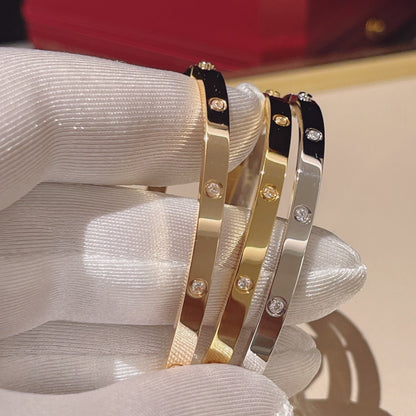 [LUXE] LOVE BRACELET 3.65MM 10 DIAMONDS