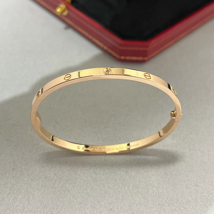 [LUXE] LOVE BRACELET 3.65MM 6 DIAMONDS