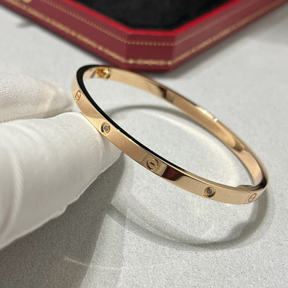 [LUXE] LOVE BRACELET 3.65MM 6 DIAMONDS