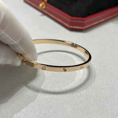 [LUXE] LOVE BRACELET 3.65MM 6 DIAMONDS