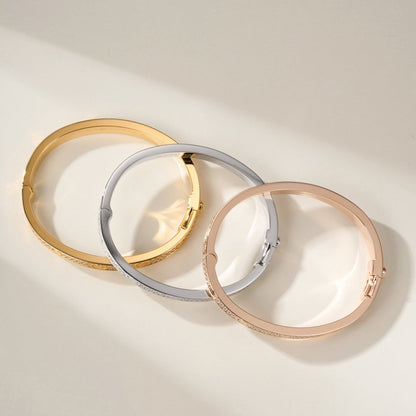[LUXE] LOVE BRACELET 6.1MM DIAMOND-PAVED
