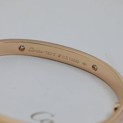 [LUXE] LOVE BRACELET 6.1MM 4 DIAMONDS