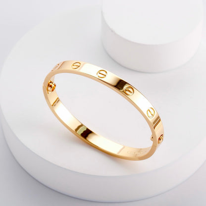 [LUXE] LOVE BRACELET 6.1MM NO DIAMONDS