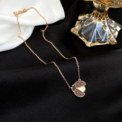 [LUJO]COLLAR DE MARIQUITA CON CORNALINAS DE LA SUERTE