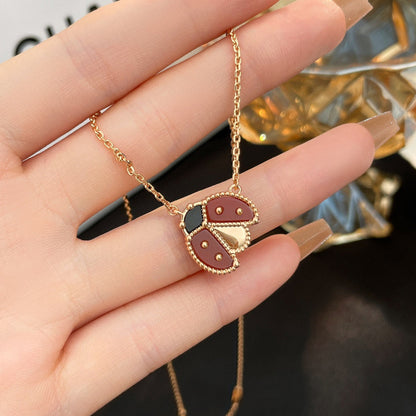 [LUJO]COLLAR DE MARIQUITA CON CORNALINAS DE LA SUERTE