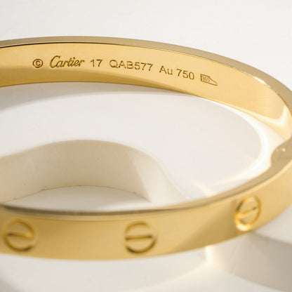 [LUXE] LOVE BRACELET 6.1MM NO DIAMONDS