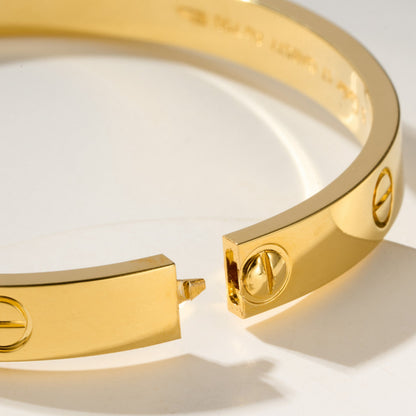 [LUXE] LOVE BRACELET 6.1MM NO DIAMONDS