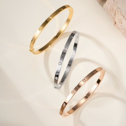 [LUXE] LOVE BRACELET 3.65MM 6 DIAMONDS