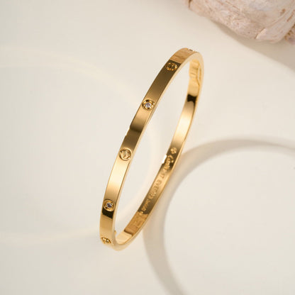 [LUXE] LOVE BRACELET 3.65MM 6 DIAMONDS