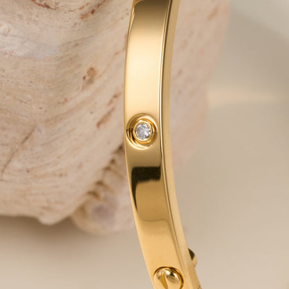 [LUXE] LOVE BRACELET 3.65MM 6 DIAMONDS