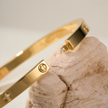 [LUXE] LOVE BRACELET 3.65MM 6 DIAMONDS