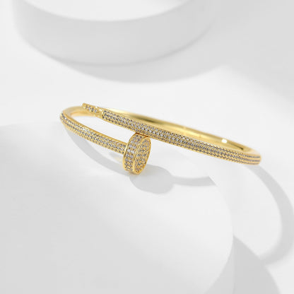[LUXE] JUSTE BRACELET 3.5MM ALL DIAMONDS