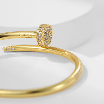 [LUXE] JUSTE BRACELET 3.5MM ALL DIAMONDS