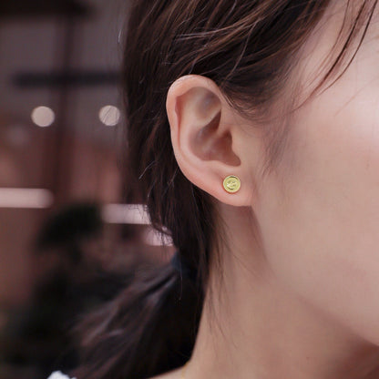 [LUXE] LOVE EARRINGS 7.2MM