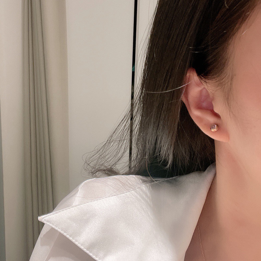 [LUXE] DAMOUR PING DIAMOND EARRINGS