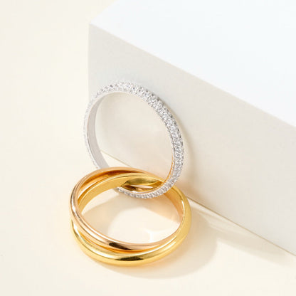 [LUXE] TRINITY 2.5MM RING COLLECTION
